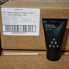 Agency Cloud Care Cream Oil Cleanser 1.4 fl oz Wholesale Bulk (Lot of 576 Count)