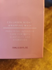 QUIA Korean Beauty Collagen Night Wrapping Mask 2.53 fl oz / 75 ml NEW Exp 09/28