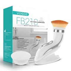Facial Cleansing Brush-Spin Face Scrubber Exfoliator Rechargeable, 2-Speed Ro…