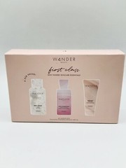 Wander Beauty First Class Mini Taskers Skincare Essentials Kit New In Box 3piece
