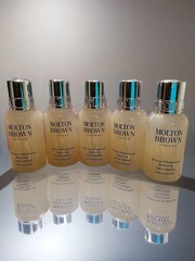 5x Molton Brown African Whitewood Balancing Face Wash 30ml each Travel Size