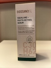BIOSSANCE Squaline + Phyto-Retinol Serum 1.01oz NIB