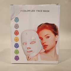 LED Light Therapy Mask, 7 Color Led Face Mask Light Therapy, Red Light Face Mask
