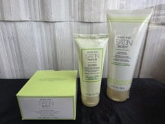 Lot 3 Mary Kay Satin Body Shea Cremme, Satin Hands And Satin Body Shea Lotion.
