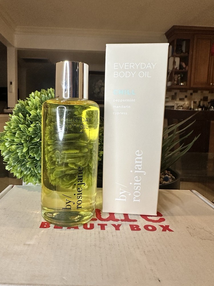 by Rosie Jane EVERYDAY BODY OIL CHILL 5oz/148mL FULL SZ SEALED BOX $
