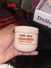 Cashmere Warm Caramel Body Butter Whipped Argan Oil 5.07 oz Moisturizing Cream
