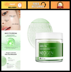 Gentle 2-in-1 PHA Exfoliating Pads – Green Tea & Centella, Soothing Hydration, 3