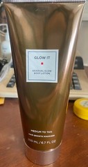 NEW EWC Glow It Gradual Glow Body Lotion Medium/Tan Hair Growth Minimizer 6.7 oz