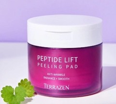 Terrazen Peptide Lift Peeling Pads Anti wrinkle Amino Acids Peel Gentle Firming