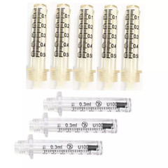 Replacement Disposable Tubes Empty Heads Consumables For Skin Anti-Wrinkle Pen