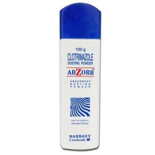 Abzorb Dusting Powder | Antifungal | Ranbaxy 100gm Pack