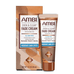 Ambi Even & Clear Fade Cream Hydroquinone Free Dark Spot Corrector 1 Fl Oz
