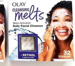 384 Pads Olay Cleansing Melts + Retinol Daily Facial Cleanser SEALED BOXES 12X32