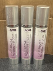 3x Now Solutions Equilibrant Cream Cleanser Gentle Balance 4oz / 118mL Ea SEALED