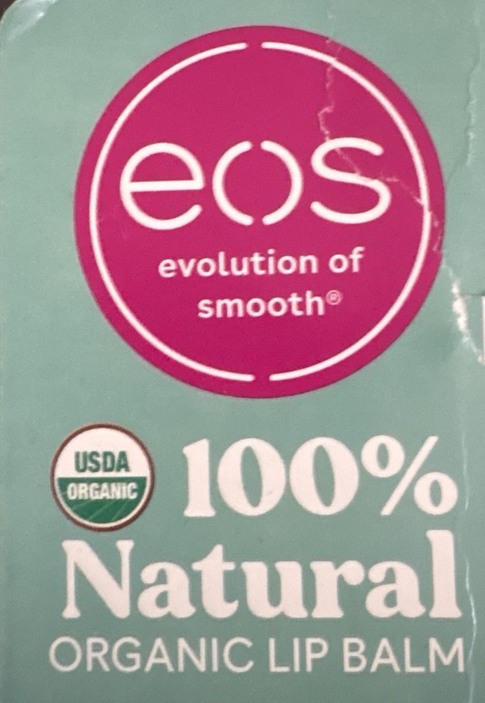 eos Organic Lip Balm SPF 15 Water-Resistant Balm, Pineapple/Coconut