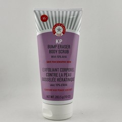 KP Bump Eraser Body Scrub – 10% AHA Exfoliator for Smooth, Soft Skin 10 Oz