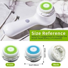 6-Pack Deep Pore & Acne Brush Facial Brush Head for Clarisonic Mia 1, 2, 3