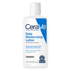 2 Pack CeraVe Daily Moisturizing Lotion for Normal to Dry Skin 3 Oz fast Ship