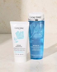 Lancome Bi-Facil Eye Makeup Remover 4.2 Oz Radiance Cleanser 1.7 2-Pc Travel Set