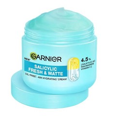 Garnier Fresh & Matte Salicylic Acid Sorbet Moisturizer Cream ,45 GM FS