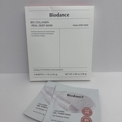 BIODANCE Bio-Collagen Real Deep Mask 1.19 oz x 4 ea + 2 Gel Toner Pads