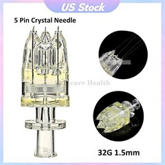 5PCS 5Pin Crystal Multi Cartridges For Water Light Skin Care Tools 32G*1.5mm
