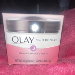 Olay Firming Night Cream Non-Comedogenic Dermatologically Tested Face Neck 56g