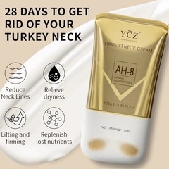 (2 Pack)YCZ AH-8 Firming Neck Cream for Crepey Skin Body Care 4.23 Fl Oz Exp2028
