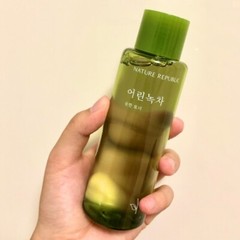 NATURE REPUBLIC Mild Green Tea Toner 155ml Moisturizing Toner Korean Skin Care