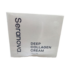 Seranova Deep Collagen Cream Gel-Cream Hydrating Vegan Paraben-Free 1.76 oz