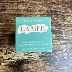 La Mer 2 pc Set Moisturizing Cream 7 ml + The Eye Concentrate 5 ml Travel
