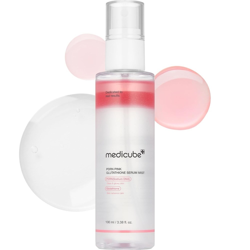 medicube PDRN Pink Glutathione Serum Mist Spray 3.38 fl. oz. (BN)