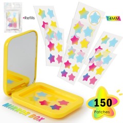 AUSLKA Star Pimple 1 Count (Pack of 150), 6 Color – 150Count 1)