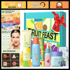 Teen Girls Fruit Skincare Set | Daily Beauty Routine, Exfoliate, Hydrate, Glow U