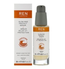 REN Glow and Protect Serum Radiant And Smoother Skin 30ml/1.02 fl.oz NEW