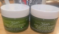 2 Kiehl&rsquo;s Avocado Nourishing Hydration Mask New & Sealed 0.88 oz x 2 New Sealed