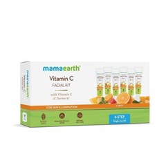 Mamaearth Vitamin C Facial Kit with Vit C & Turmeric 60gm free shipping