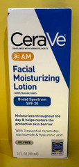 CeraVe AM Facial Moisturizing Lotion SPF 30 Oil Free 3 oz Exp : 08/2026+