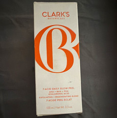 Clark&rsquo;s Botanicals 7-Acid Daily Glow Superficial Peel AHA/BHA 3.3 fl oz