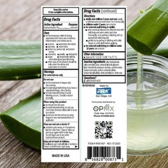 Plus Cream Skin Allergies Aloe Vera with 1% Hydrocortisone Maximum Strength Anti