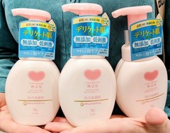 Cow Brand Additive-Free Foaming Facial Cleanser 160mL x3 Sensitive Skin Japan