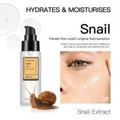 Professional Snail Mucin Serum, Intensive Hydration and Repair for Healthy Skin
