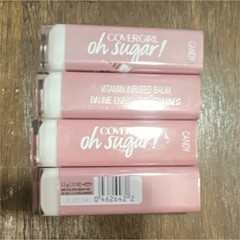 COVERGIRL oh sugar! Vitamin Infused Pink Lip Balm 4 Pack 3.5g Balm 5353X