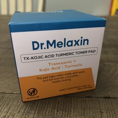 Dr.Melaxin TX-Kojic Acid Turmeric Tranexamic Toner Pad 190ml 70 Pads Face