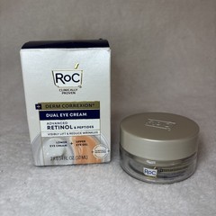 RoC Derm Correxion Dual Eye Cream Advanced Retinol & Peptides 2×0.34FL OZ (10ML)