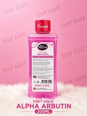 Veet Gold Alpha Arbutin Oil 200ml Only. Skin Corrector & Lightening Oil X1 👌