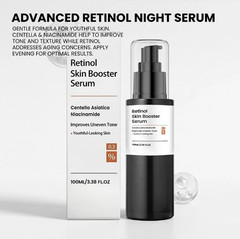 Retinal Skin Booster Serum, Beginner Friendly, Non Irritating, Retinol for Face