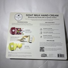 Dionis Goat Milk Skincare 3 Pack Assorted Scented Hand Creams, 2½ oz