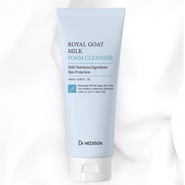 Dr.HEDISON Royal Goat Milk Foam Cleanser 180ml Korean Seller KOREA MADE K-Beauty
