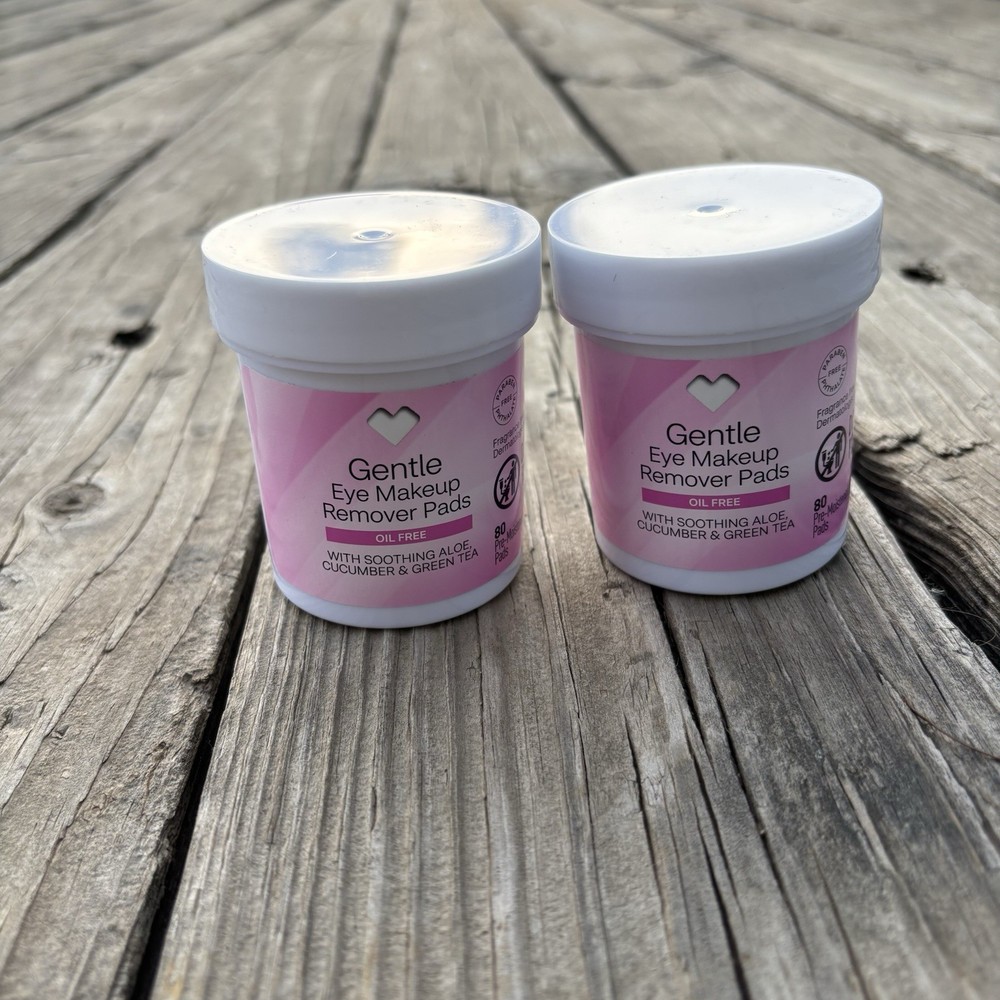 Gentle Eye Makeup Remover Pads, Oil Free, Fragrance free, 2 packs 80 count CVS
